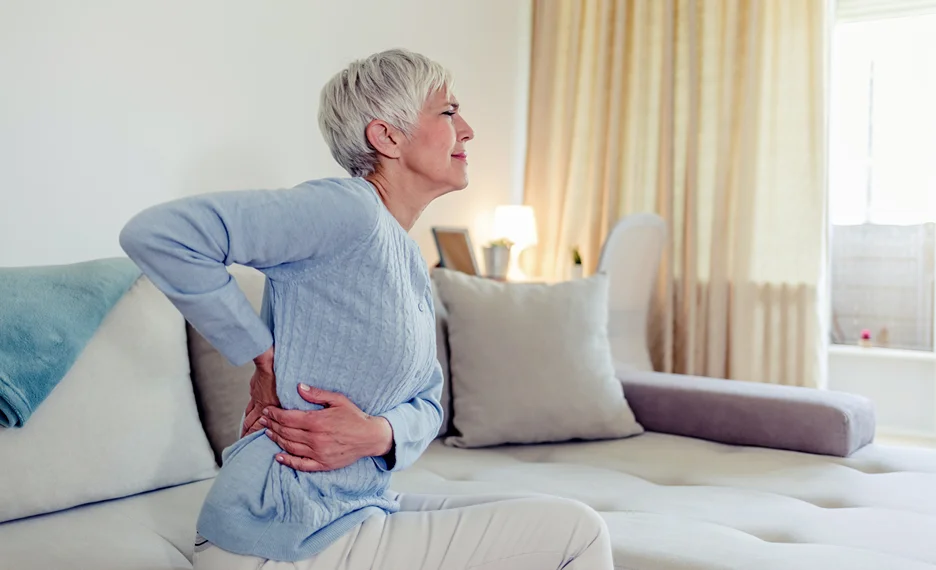 fatty liver symptoms back pain